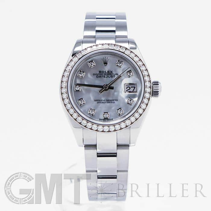 ROLEX ロレックス デイトジャスト 28 279384RBR ホワイトシェル オイスターブレス 6