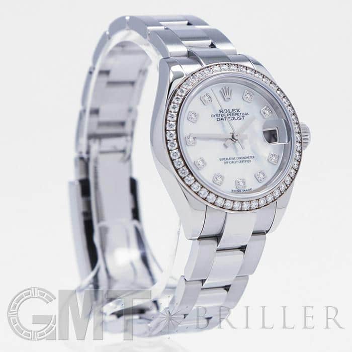 ROLEX ロレックス デイトジャスト 28 279384RBR ホワイトシェル オイスターブレス 7