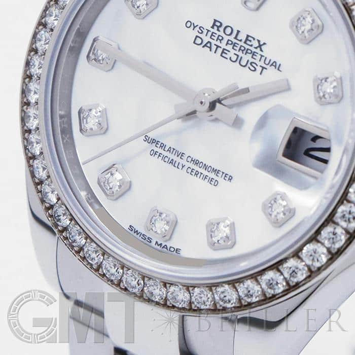 ROLEX ロレックス デイトジャスト 28 279384RBR ホワイトシェル オイスターブレス 8