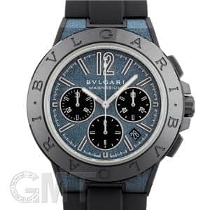 BVLGARI ブルガリ ディアゴノ マグネシウム クロノグラフ ブルーラッカーダイヤル 102304 DG42C3SMCVDCH