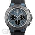 BVLGARI ブルガリ ディアゴノ マグネシウム クロノグラフ ブルーラッカーダイヤル 102304 DG42C3SMCVDCH