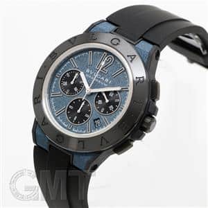 BVLGARI ブルガリ ディアゴノ マグネシウム クロノグラフ ブルーラッカーダイヤル 102304 DG42C3SMCVDCH