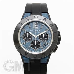 BVLGARI ブルガリ ディアゴノ マグネシウム クロノグラフ ブルーラッカーダイヤル 102304 DG42C3SMCVDCH