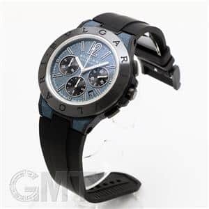 BVLGARI ブルガリ ディアゴノ マグネシウム クロノグラフ ブルーラッカーダイヤル 102304 DG42C3SMCVDCH