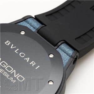 BVLGARI ブルガリ ディアゴノ マグネシウム クロノグラフ ブルーラッカーダイヤル 102304 DG42C3SMCVDCH