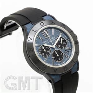 BVLGARI ブルガリ ディアゴノ マグネシウム クロノグラフ ブルーラッカーダイヤル 102304 DG42C3SMCVDCH