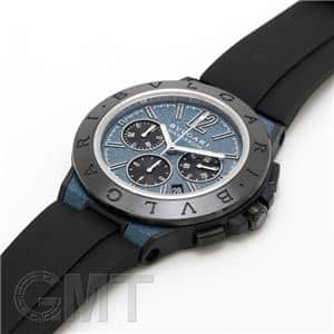 BVLGARI ブルガリ ディアゴノ マグネシウム クロノグラフ ブルーラッカーダイヤル 102304 DG42C3SMCVDCH