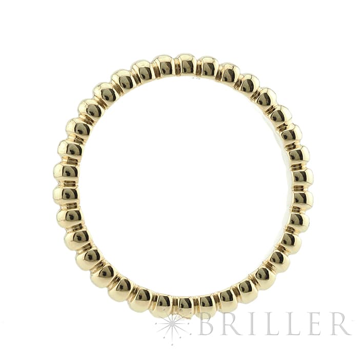 Van Cleef & Arpels ヴァン クリーフ&アーペル ペルレ リング イエローゴールド 11