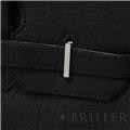HERMES エルメス バーキン 35 フィヨルド ノワール ブラック シルバー金具 21