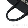 HERMES エルメス バーキン 35 フィヨルド ノワール ブラック シルバー金具 6