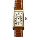 CARTIER カルティエ タンク タンク アメリカン SM シルバー YG/革 W2601556 【保証書日付2年以内限定】