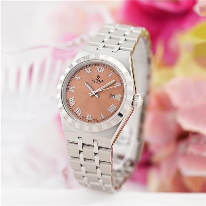 TUDOR チューダー ロイヤル 28mm サーモンピンク 28300-0008 2