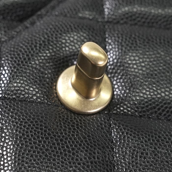 CHANEL シャネル ミニ フラップ バッグ ブラック キャビアスキン ゴールド金具 AS4907 B17672 94305 11