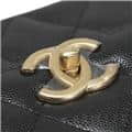 CHANEL シャネル ミニ フラップ バッグ ブラック キャビアスキン ゴールド金具 AS4907 B17672 94305 28