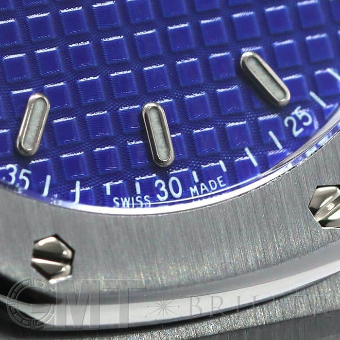 AUDEMARS PIGUET オーデマ・ピゲ ロイヤルオーク 33ｍｍ クオーツ 56175ST/O/0789ST/09 ブルー 12