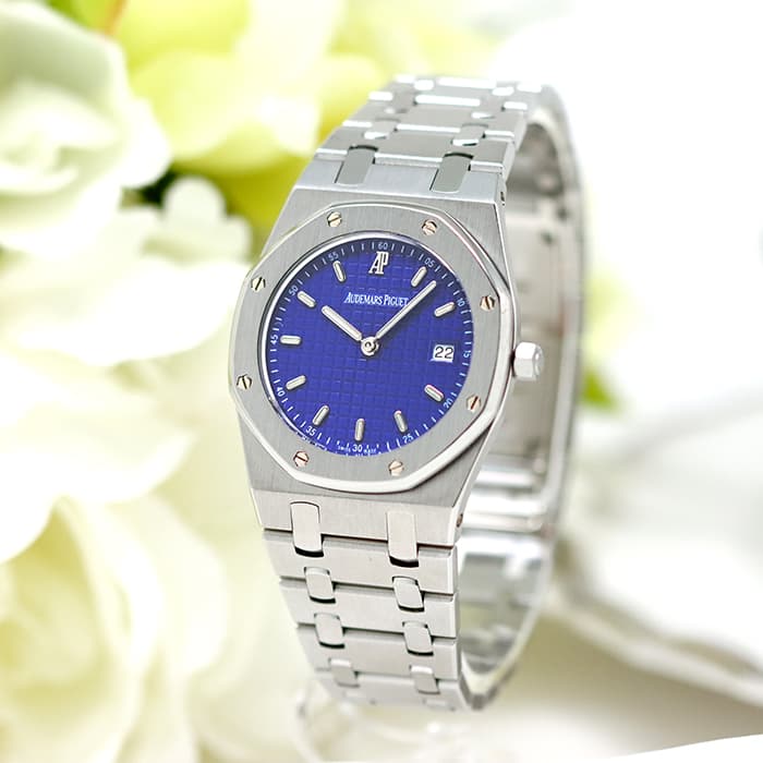 AUDEMARS PIGUET オーデマ・ピゲ ロイヤルオーク 33ｍｍ クオーツ 56175ST/O/0789ST/09 ブルー 2