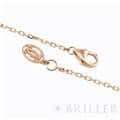 CARTIER カルティエ ジュストアンクル ペンダント ネックレス ピンクゴールド ダイヤモンド B7224893 10
