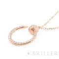 CARTIER カルティエ ジュストアンクル ペンダント ネックレス ピンクゴールド ダイヤモンド B7224893 5