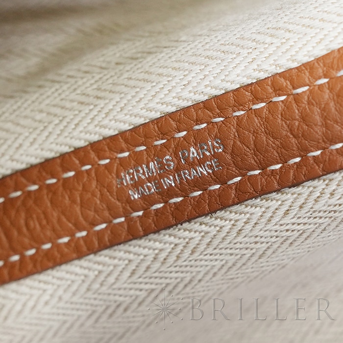 HERMES エルメス ガーデンパーティー PM ネゴンダ ゴールド シルバー金具 12