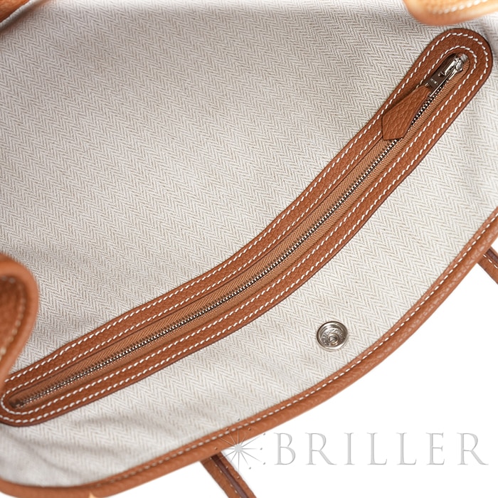 HERMES エルメス ガーデンパーティー PM ネゴンダ ゴールド シルバー金具 13