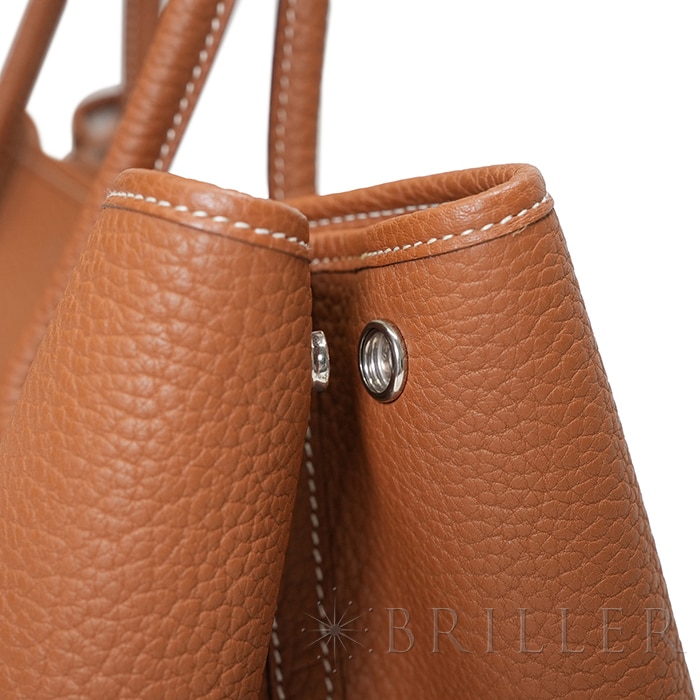 HERMES エルメス ガーデンパーティー PM ネゴンダ ゴールド シルバー金具 16