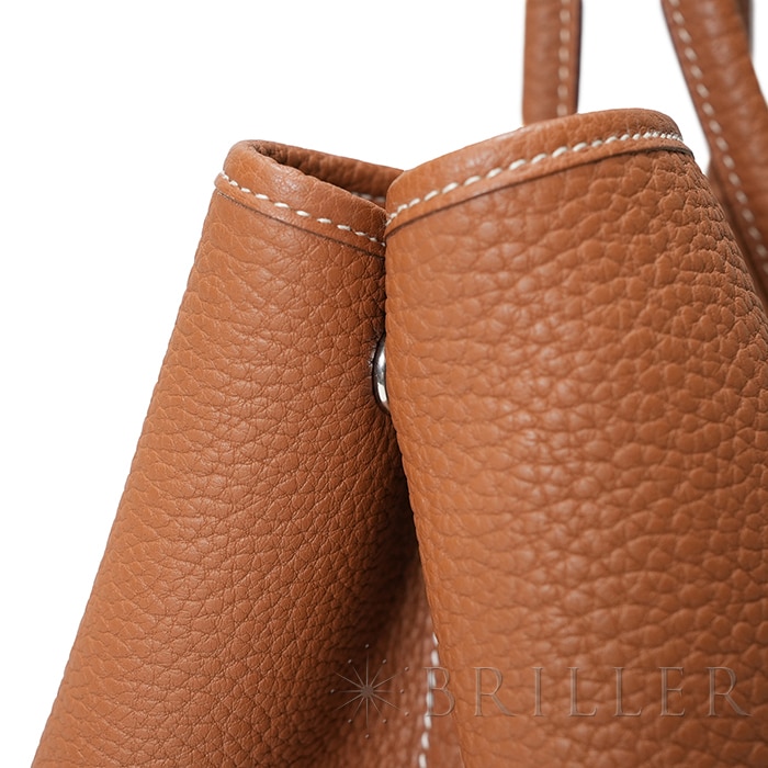 HERMES エルメス ガーデンパーティー PM ネゴンダ ゴールド シルバー金具 17