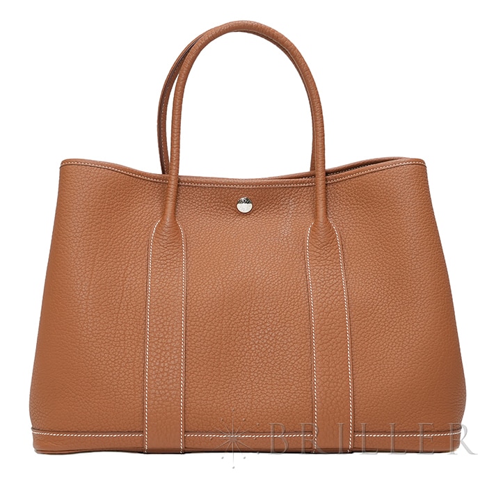 HERMES エルメス ガーデンパーティー PM ネゴンダ ゴールド シルバー金具 1