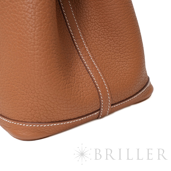 HERMES エルメス ガーデンパーティー PM ネゴンダ ゴールド シルバー金具 19