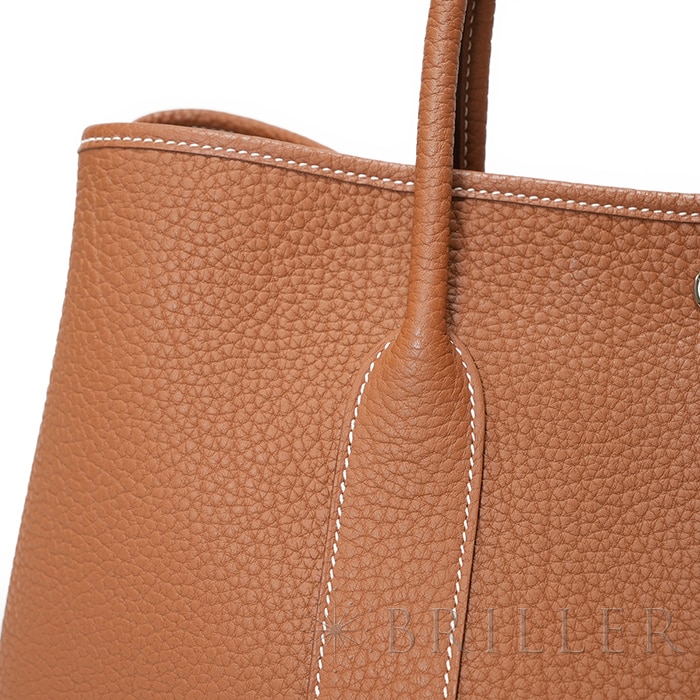HERMES エルメス ガーデンパーティー PM ネゴンダ ゴールド シルバー金具 21
