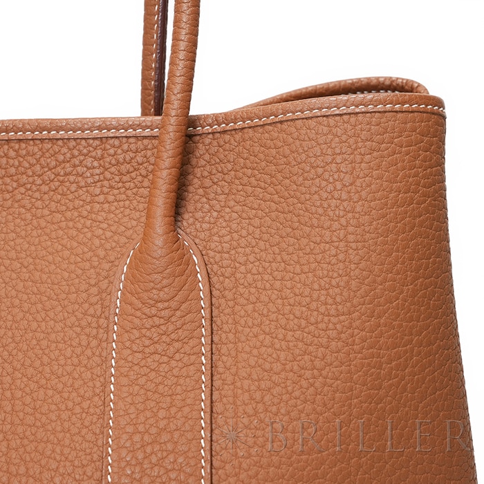 HERMES エルメス ガーデンパーティー PM ネゴンダ ゴールド シルバー金具 22