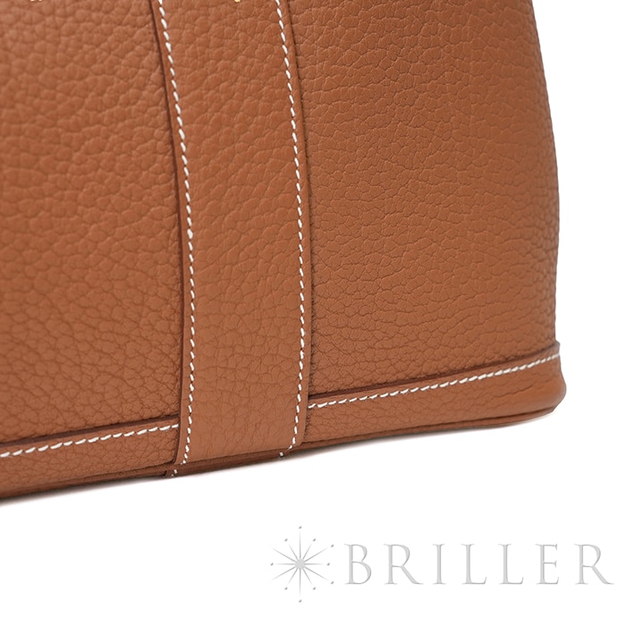 HERMES エルメス ガーデンパーティー PM ネゴンダ ゴールド シルバー金具 24