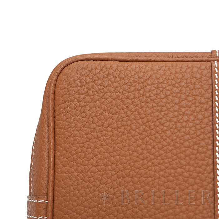 HERMES エルメス ガーデンパーティー PM ネゴンダ ゴールド シルバー金具 25