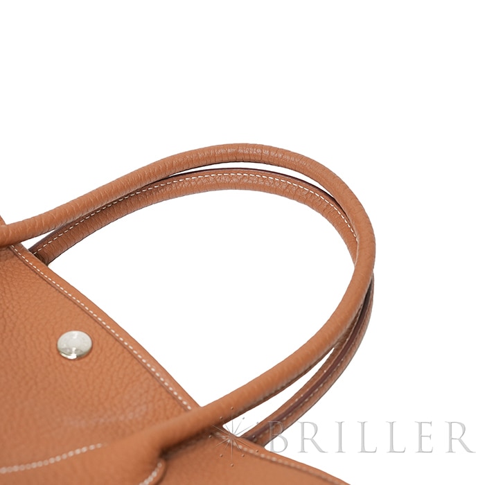 HERMES エルメス ガーデンパーティー PM ネゴンダ ゴールド シルバー金具 5