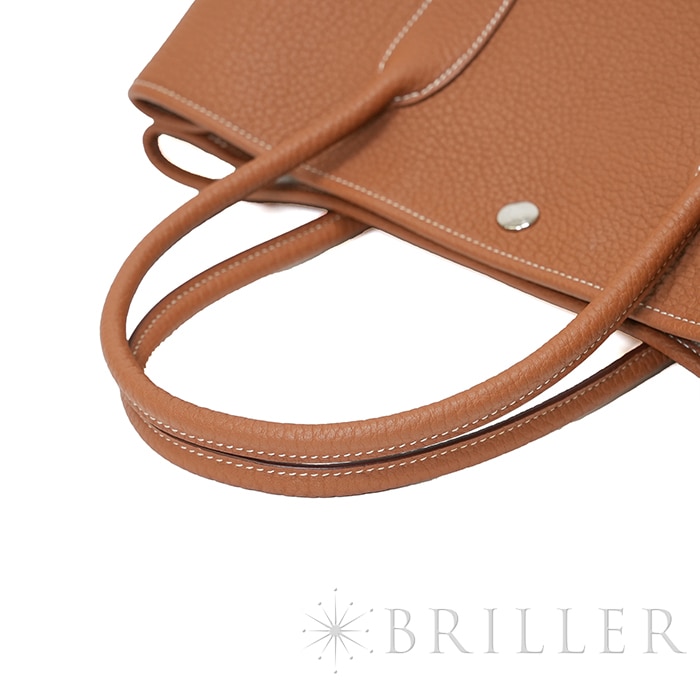 HERMES エルメス ガーデンパーティー PM ネゴンダ ゴールド シルバー金具 6