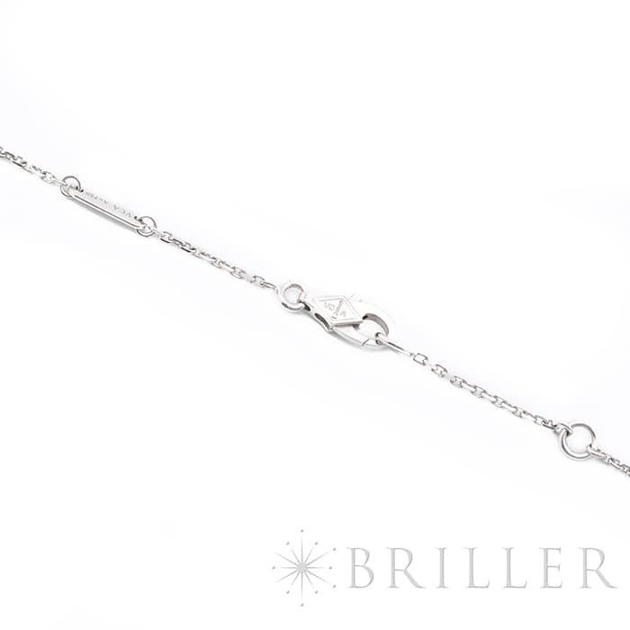 Van Cleef & Arpels ヴァン クリーフ&アーペル アルハンブラ スウィート アルハンブラ ペンダント ネックレス ホワイトゴールド ダイヤモンド VCARO85900 9
