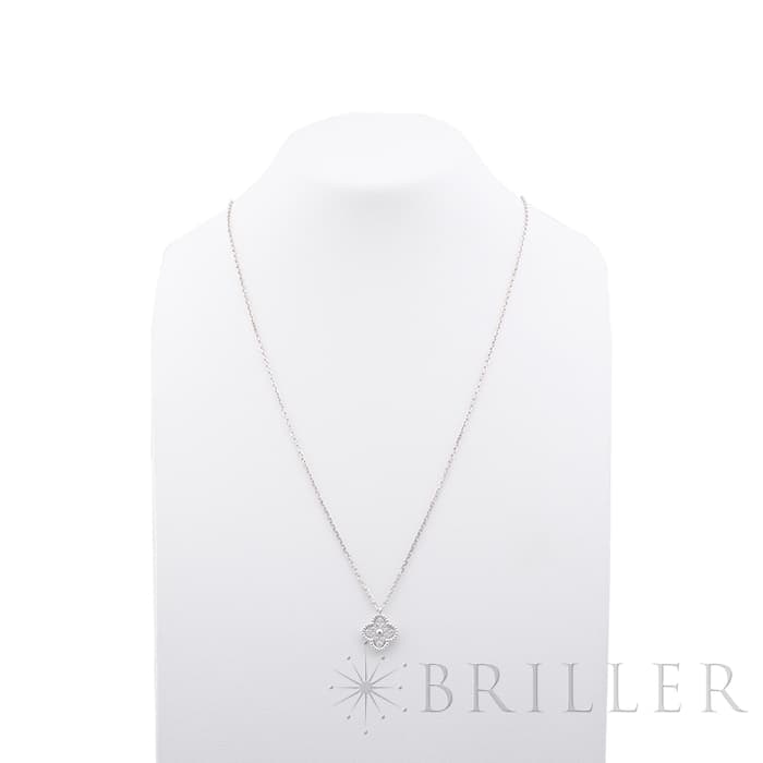 Van Cleef & Arpels ヴァン クリーフ&アーペル アルハンブラ スウィート アルハンブラ ペンダント ネックレス ホワイトゴールド ダイヤモンド VCARO85900 13