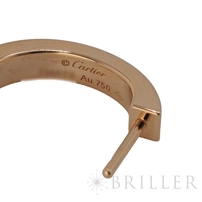 CARTIER カルティエ ラブ イヤリング マルチウェア セミパヴェ ピンクゴールド ダイヤモンド N8515240 10