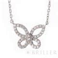 GRAFF グラフ バタフライ ミニ バタフライ シルエット ダイヤモンド ペンダント ネックレス ホワイトゴールド ダイヤモンド RGP808 3
