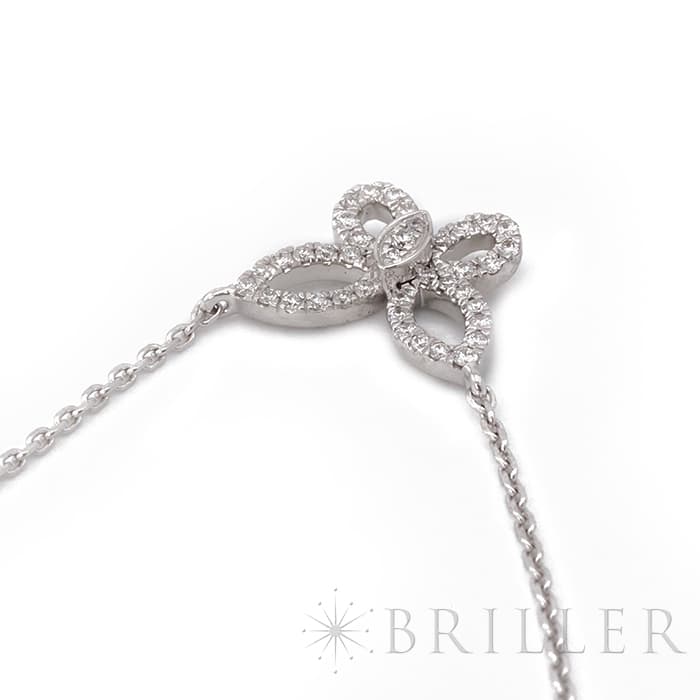 GRAFF グラフ バタフライ ミニ バタフライ シルエット ダイヤモンド ペンダント ネックレス ホワイトゴールド ダイヤモンド RGP808 8