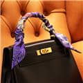 HERMES エルメス その他 ツイリー シルク LA DANCE DES AMAZONES　IM/INDIGO/JAUNE/MUL 2