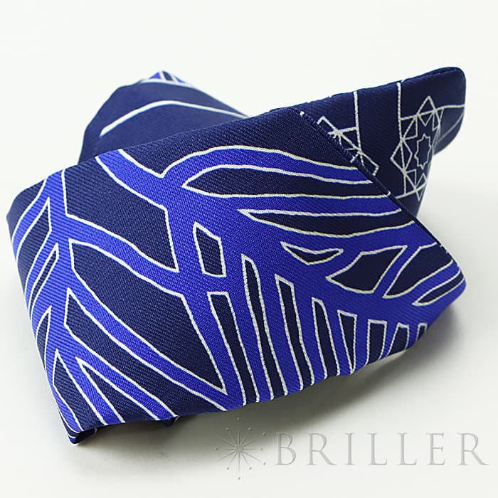 HERMES エルメス その他 ツイリー シルク LA DANCE DES AMAZONES　IM/INDIGO/JAUNE/MUL 3