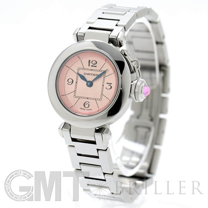 中古 Cartier カルティエ ミスパシャ ピンク W 商品id 詳細ページ レディースブランド サロン Briller レディース腕時計 ブランドバッグ ブランドジュエリーのオンラインストア