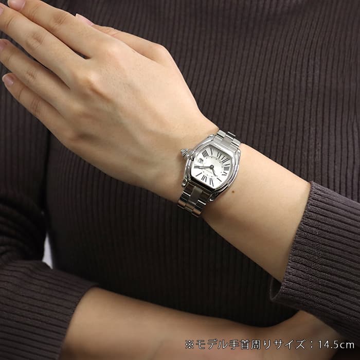 CARTIER カルティエ ロードスター SM クォーツ W62016V3 28