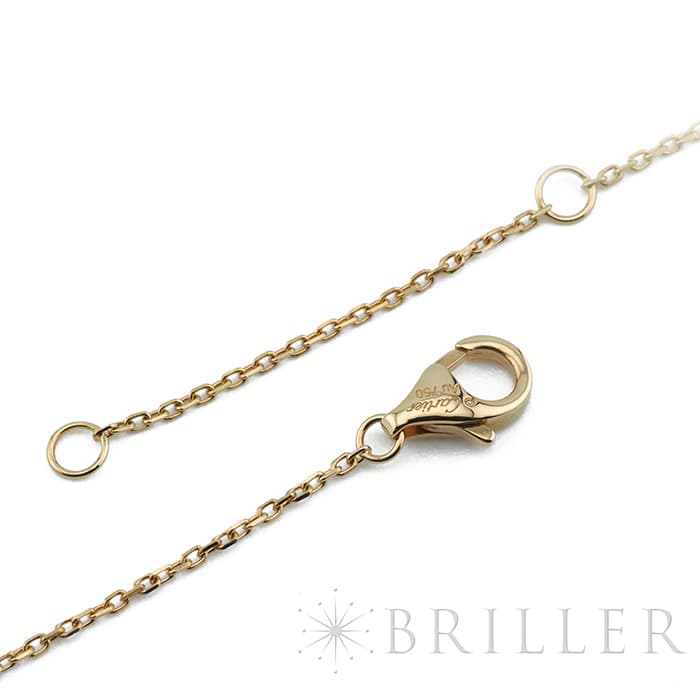 CARTIER カルティエ アミュレット ドゥ カルティエ ネックレス イエローゴールド MOP ダイヤモンド B3047100 10