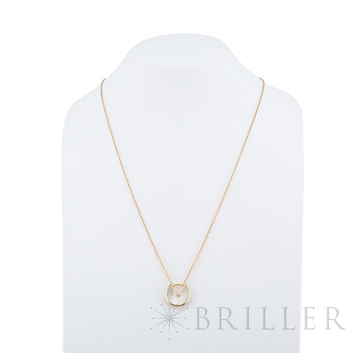 CARTIER カルティエ アミュレット ドゥ カルティエ ネックレス イエローゴールド MOP ダイヤモンド B3047100 13