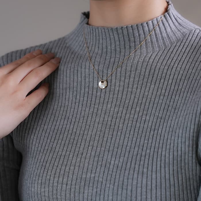 CARTIER カルティエ アミュレット ドゥ カルティエ ネックレス イエローゴールド MOP ダイヤモンド B3047100 14