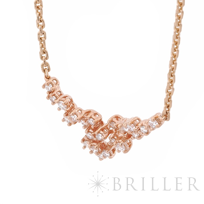 Damiani ダミアーニ ミモザ ネックレス ピンクゴールド ダイヤモンド 20104958 4