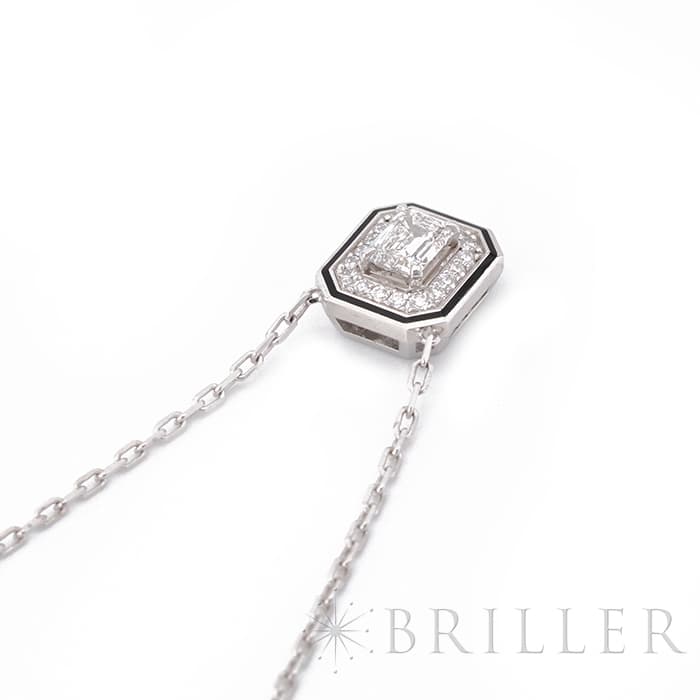 BOUCHERON　ブシュロン ヴァンドーム リズレ ペンダント ネックレス ホワイトゴールド ダイヤモンド JPN00631 9