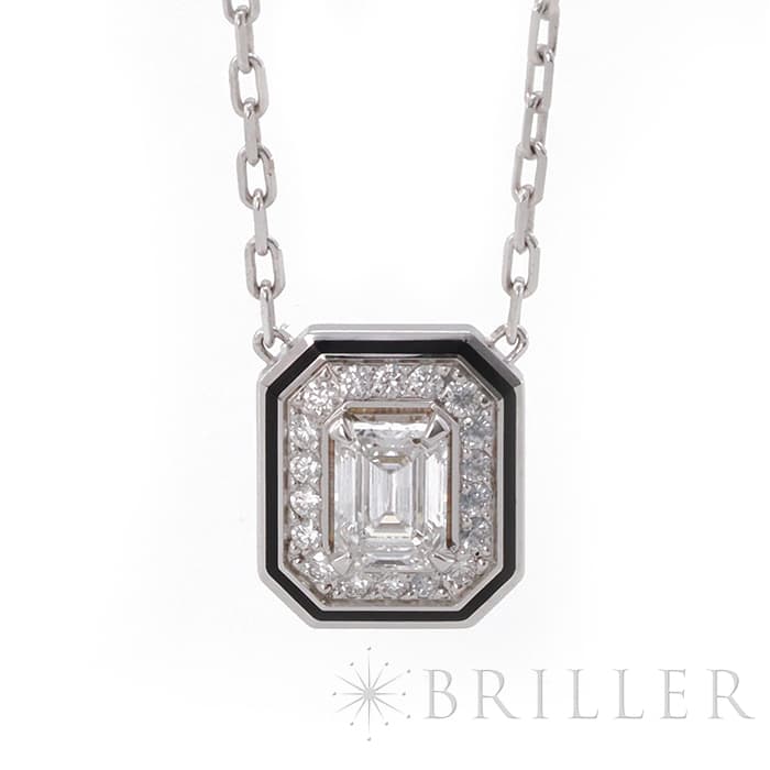 BOUCHERON　ブシュロン ヴァンドーム リズレ ペンダント ネックレス ホワイトゴールド ダイヤモンド JPN00631 3