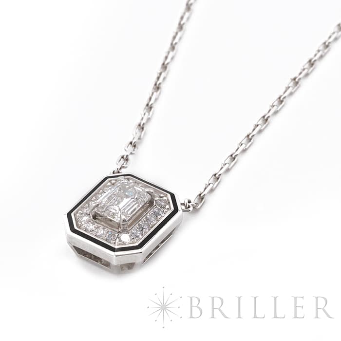 BOUCHERON　ブシュロン ヴァンドーム リズレ ペンダント ネックレス ホワイトゴールド ダイヤモンド JPN00631 5